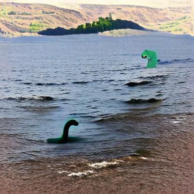 Mysterious Loch Ness Monster Emerges from the Deep