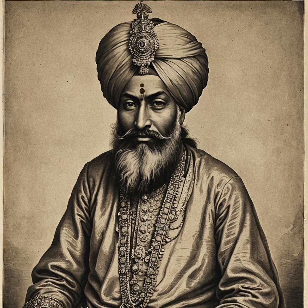 Portrait of Maharaja Ranjit Singh