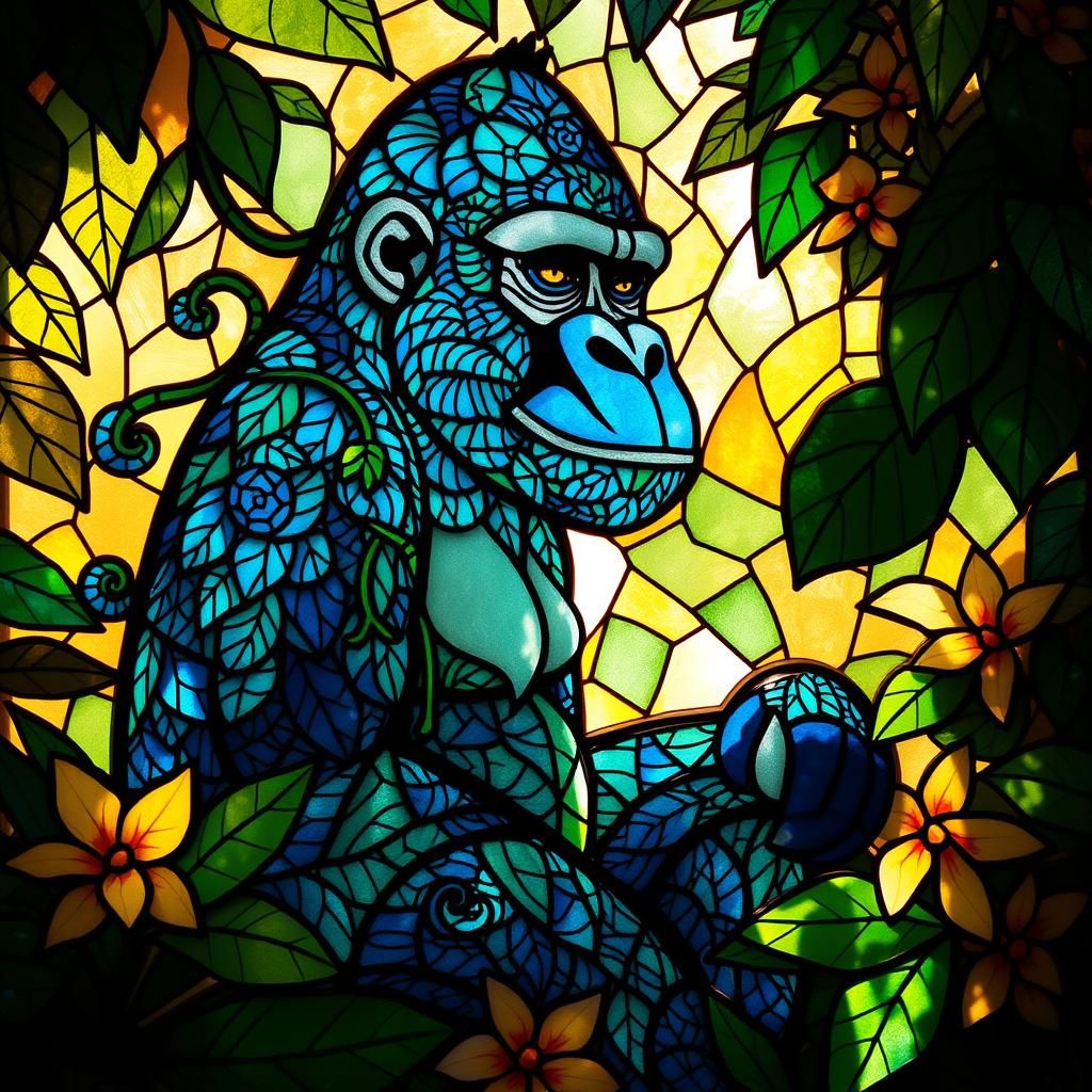 What's blue and big ?