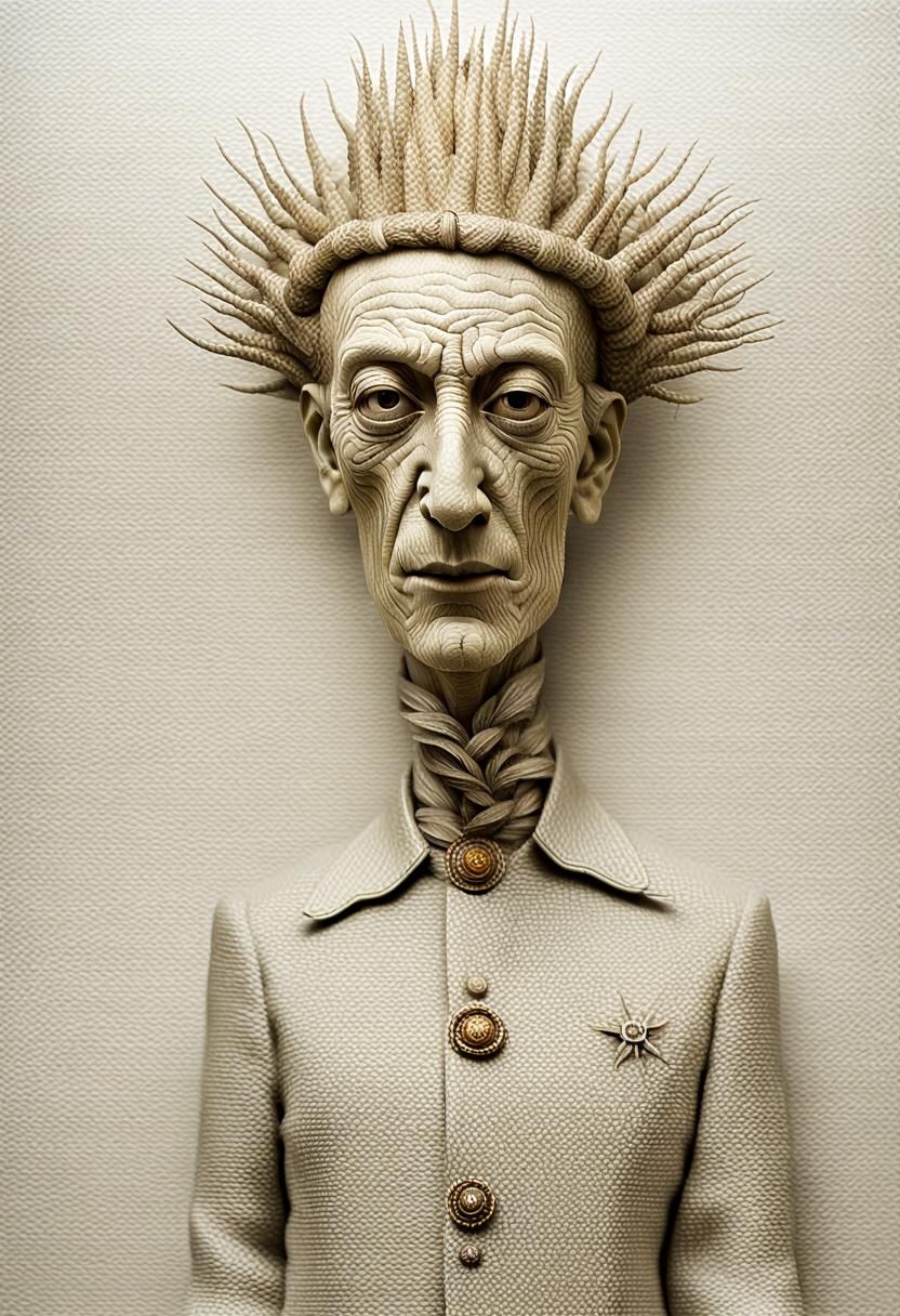 Magical Realism Portrait in Divine Light