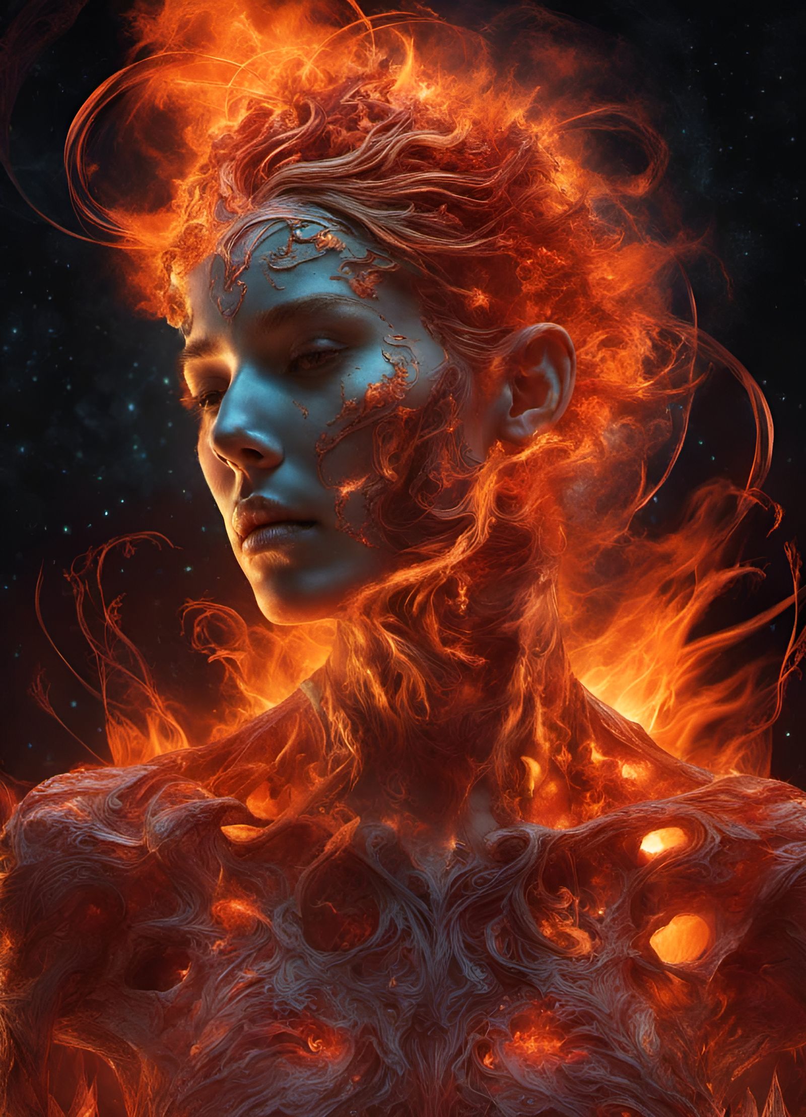 Intense Internal Flame