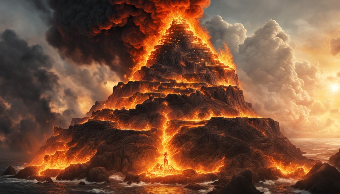 Epic Cinematic Flame in Hyper Realistic Style