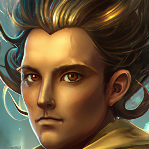 Hyperdetailed Portrait in Van Gogh Style