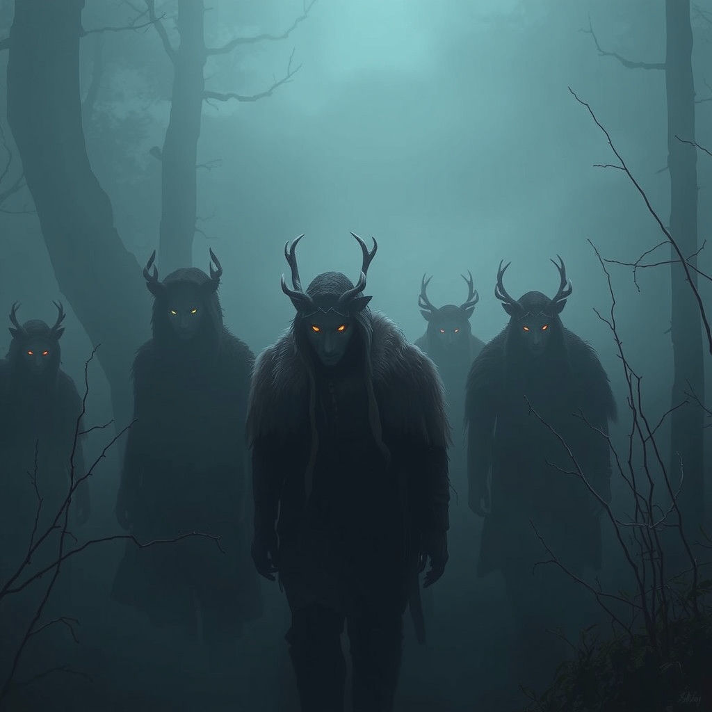 Mysterious Mist Stalkers in Eerie Northern Forest