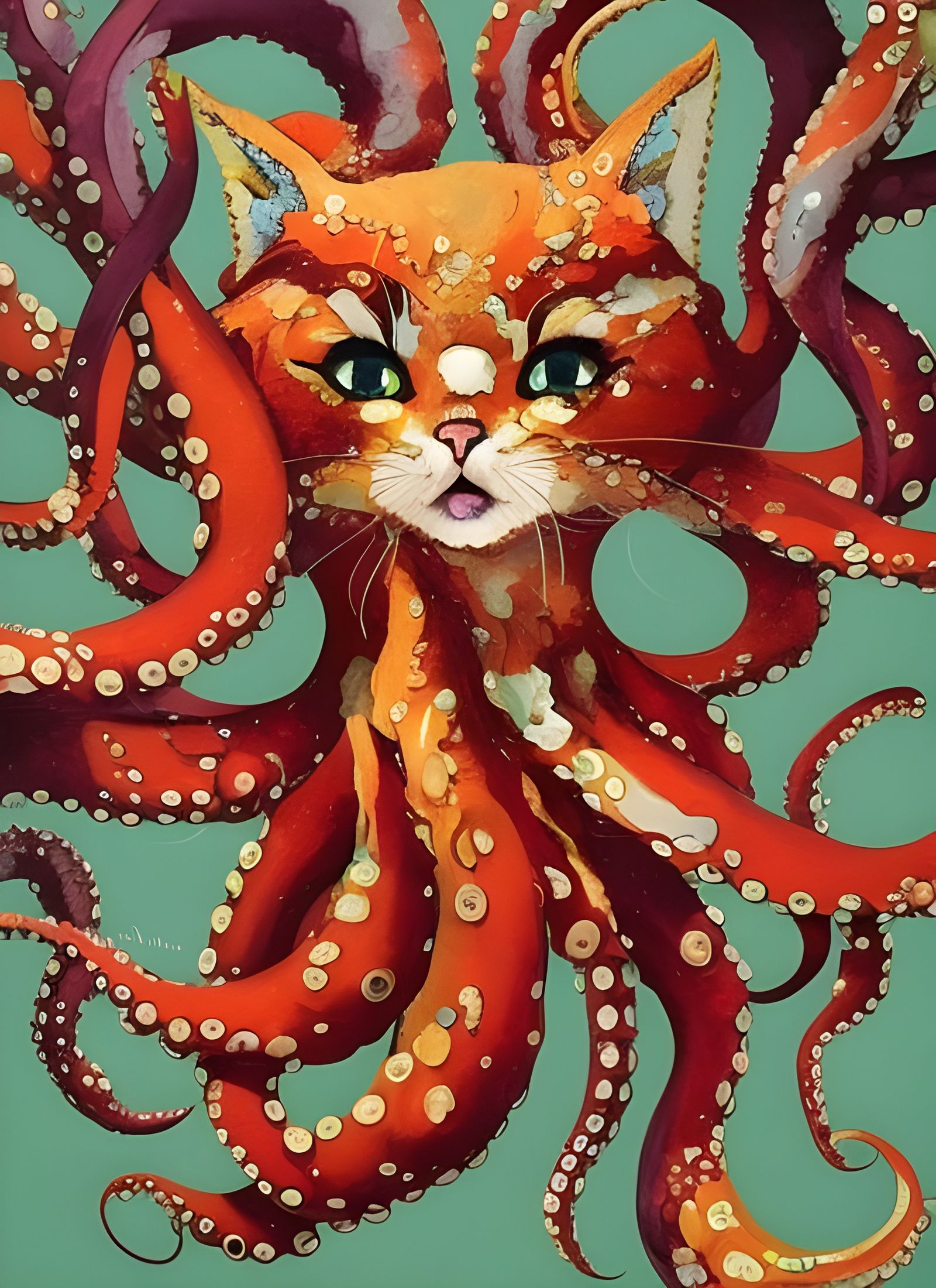 A Catopus? An Ocatopuss? Whatever You Call it I Want One!