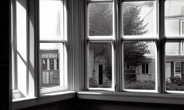 New England Funeral in Impressionist Style