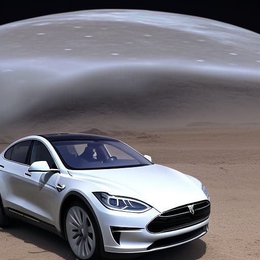 Elon Musk in Sci-Fi Futuristic Setting