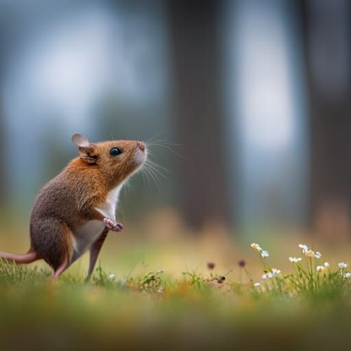 Mouse Eats Horse: Professional Photography
