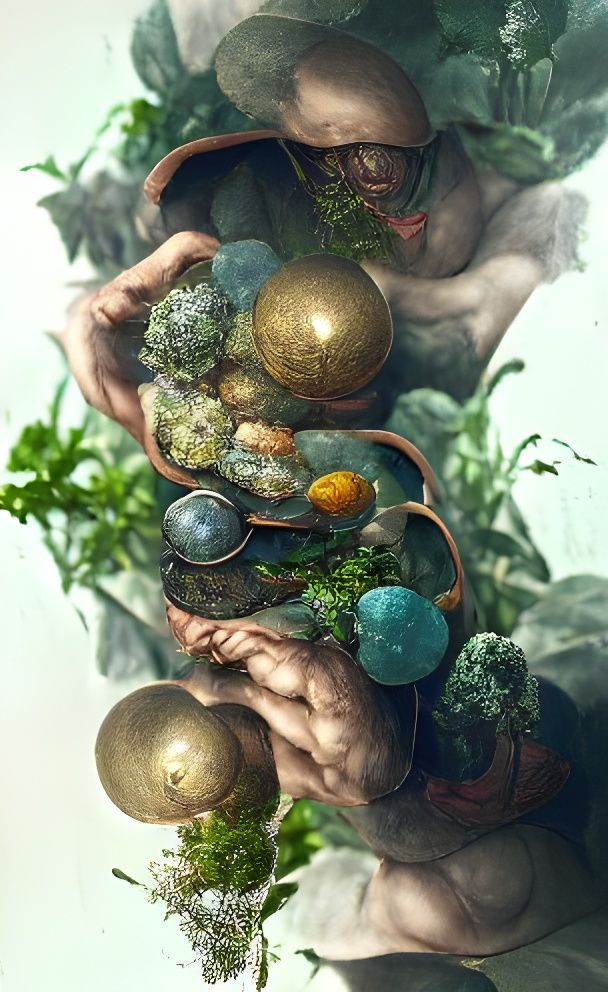 Alchemical Drawing Inspired by Materia Medica