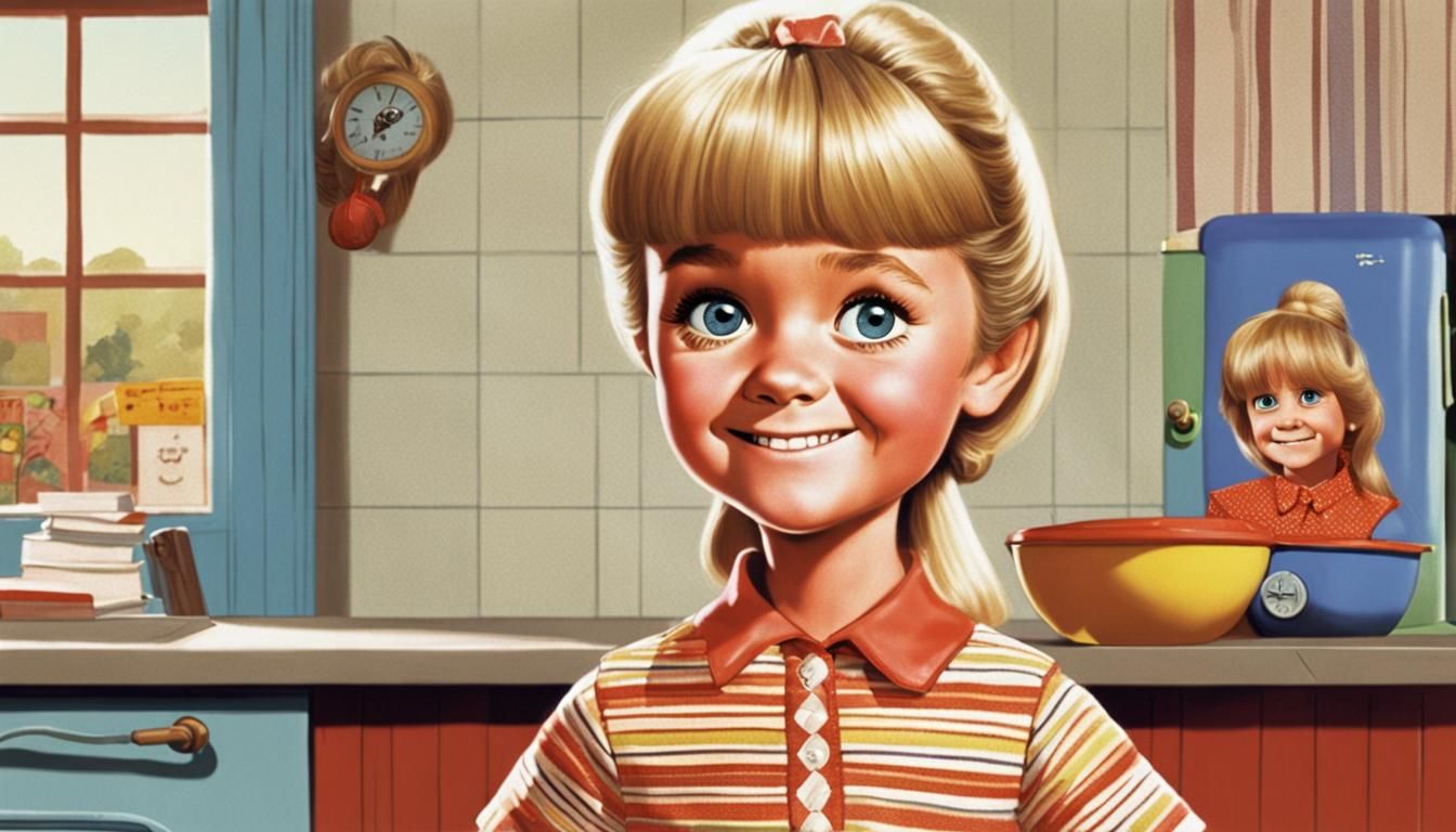 Cindy Brady as Pixar-Style Character