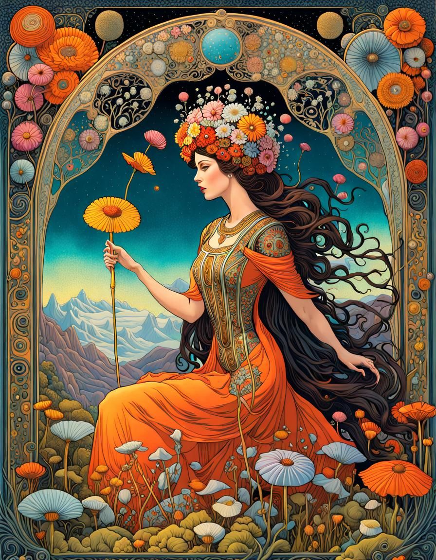 Tarot card, The Empress I