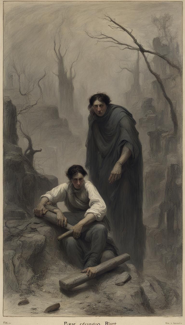 Evoking Fear: A 19th-Century German Genre Painting