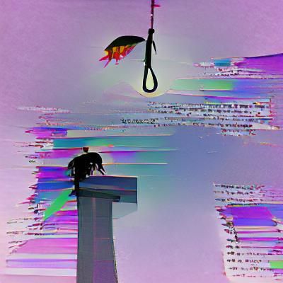 Abstract Conceptual Rendering of Despair