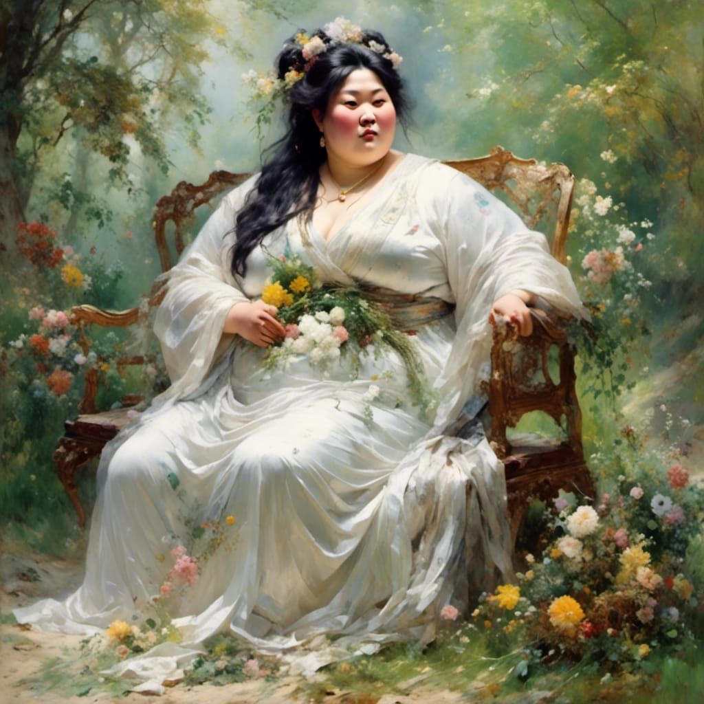 A Beautiful Chinese Woman with Sweet Edge