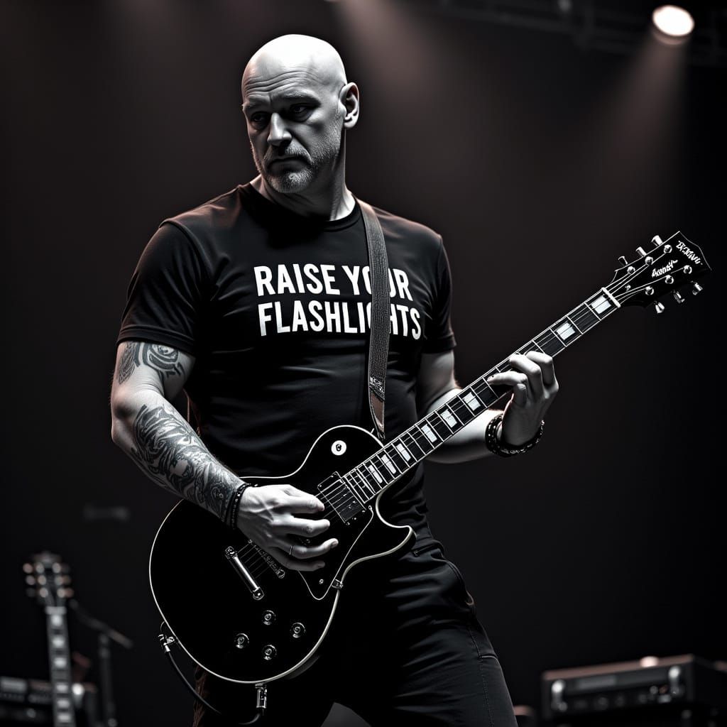 Raise your Flashlights 🤣🤣🤘🤘🎸🎸🖤🖤