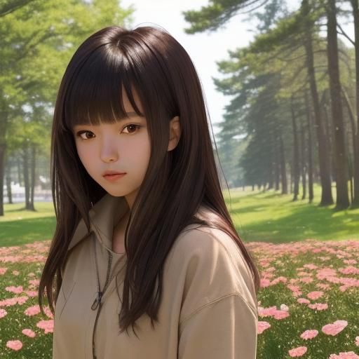 Portrait of a Young Asian-American Woman