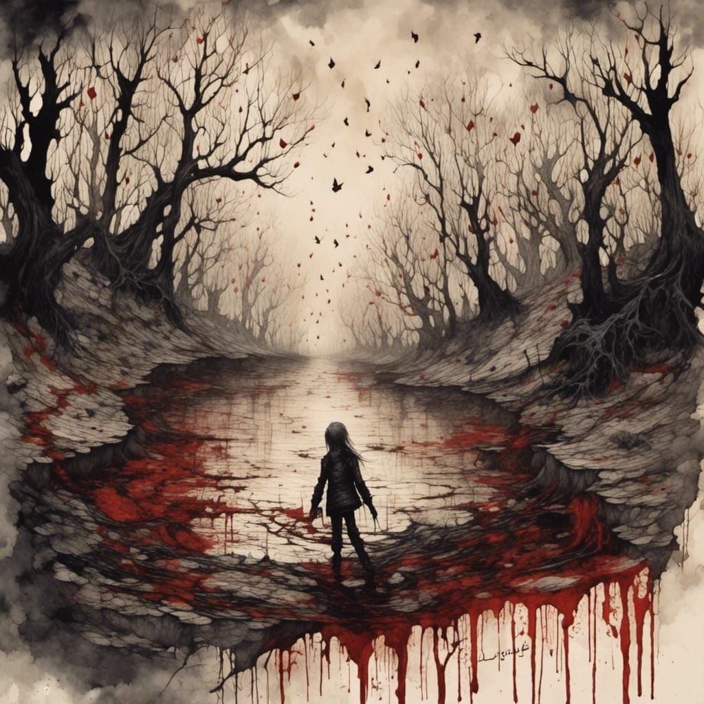 To die is to know that you're alive, and my river of blood won't run dry.
( H.I.M - Buried Alive by Love )