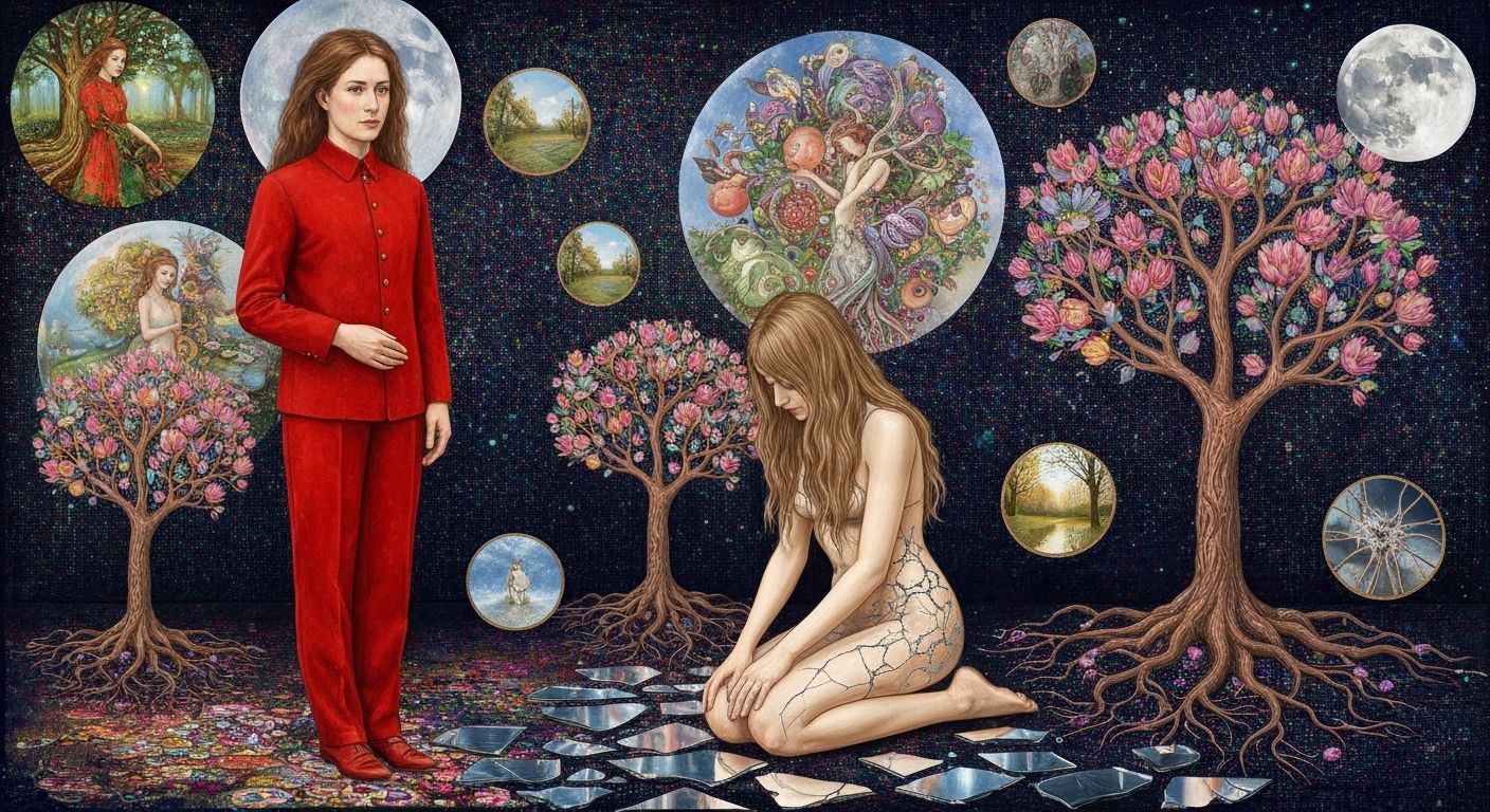 Ethereal Flower Goddess Reveals Fantasy Plant Kingdom