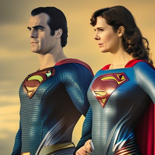 Superman and Lois lane/supershe