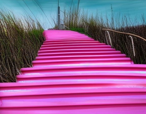 Minimalist Spiral Staircase