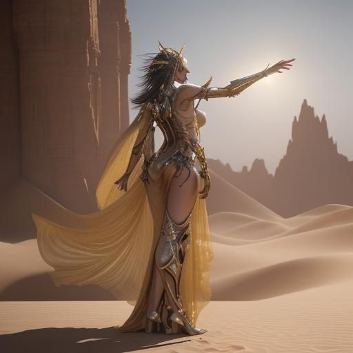 Desert Princess In The Distance~