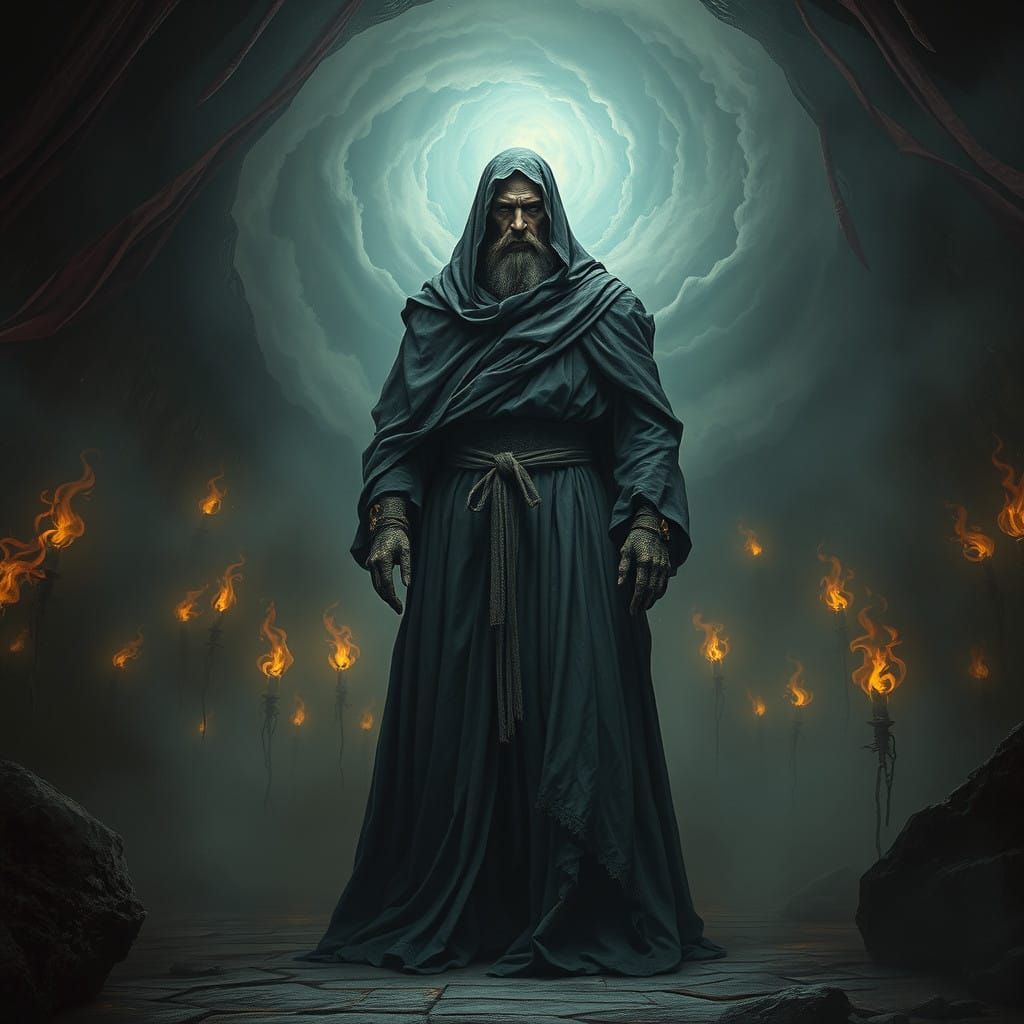 Stoic Guardian of the Underworld Realm