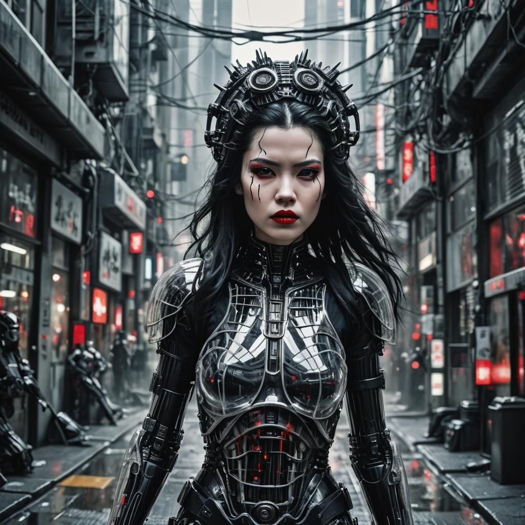 Translucent Plastic Stormtrooper on Hibiya Street