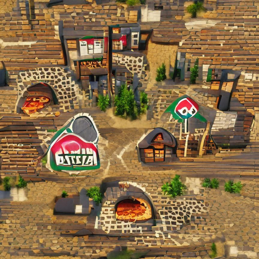Pizza Town: A Rustic Edible Landscape
