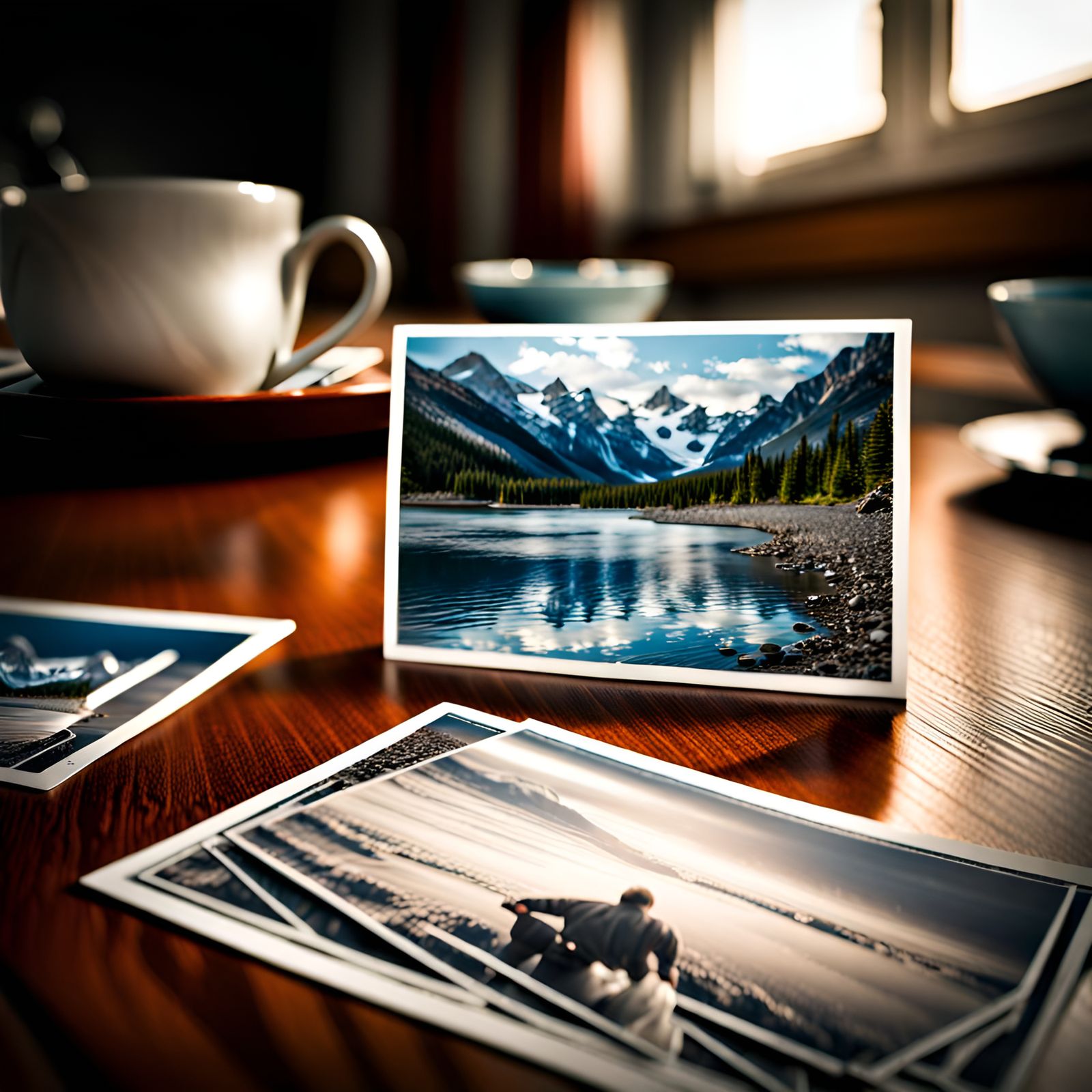 Alaska Postcard: Hyperrealistic Cinematic Still