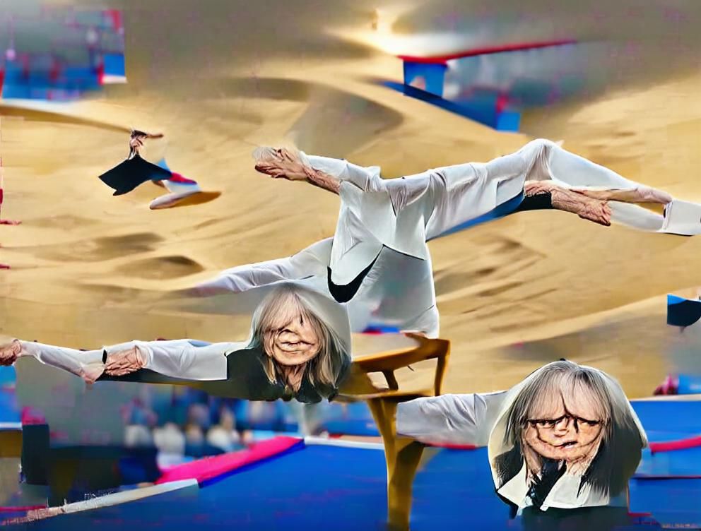 Diane Keaton's Gymnastics Career Ends at Tokyo Olympics