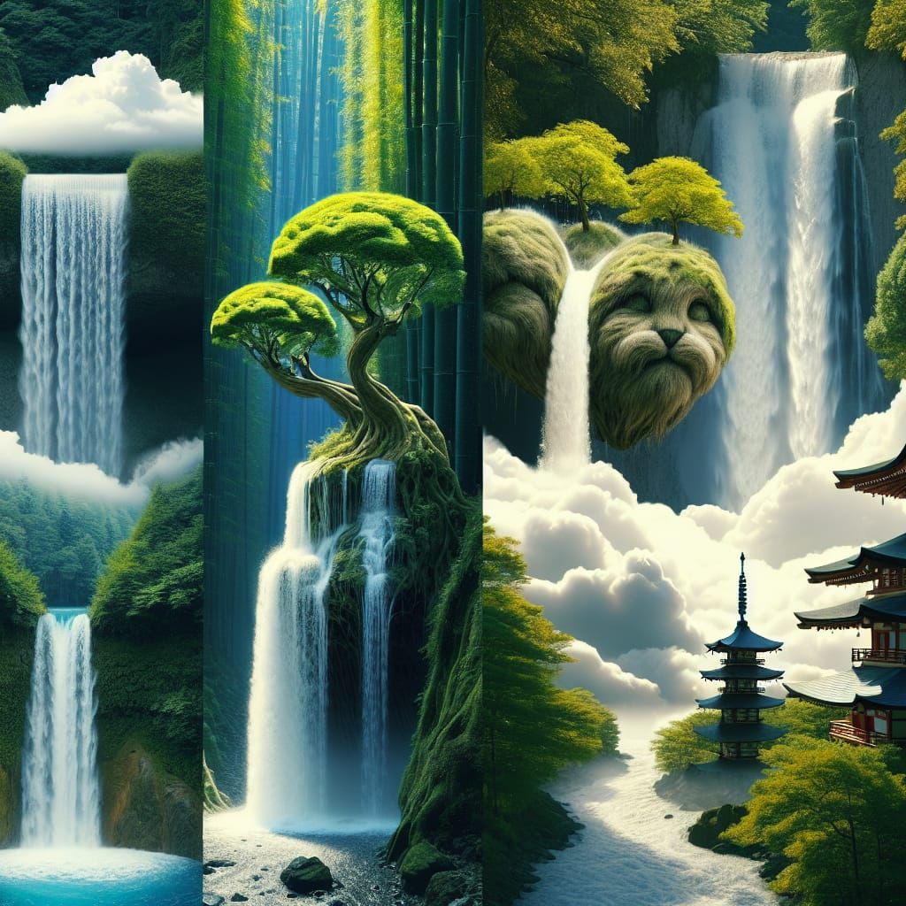 Waterfalls Defy Expectations in Unique Environments