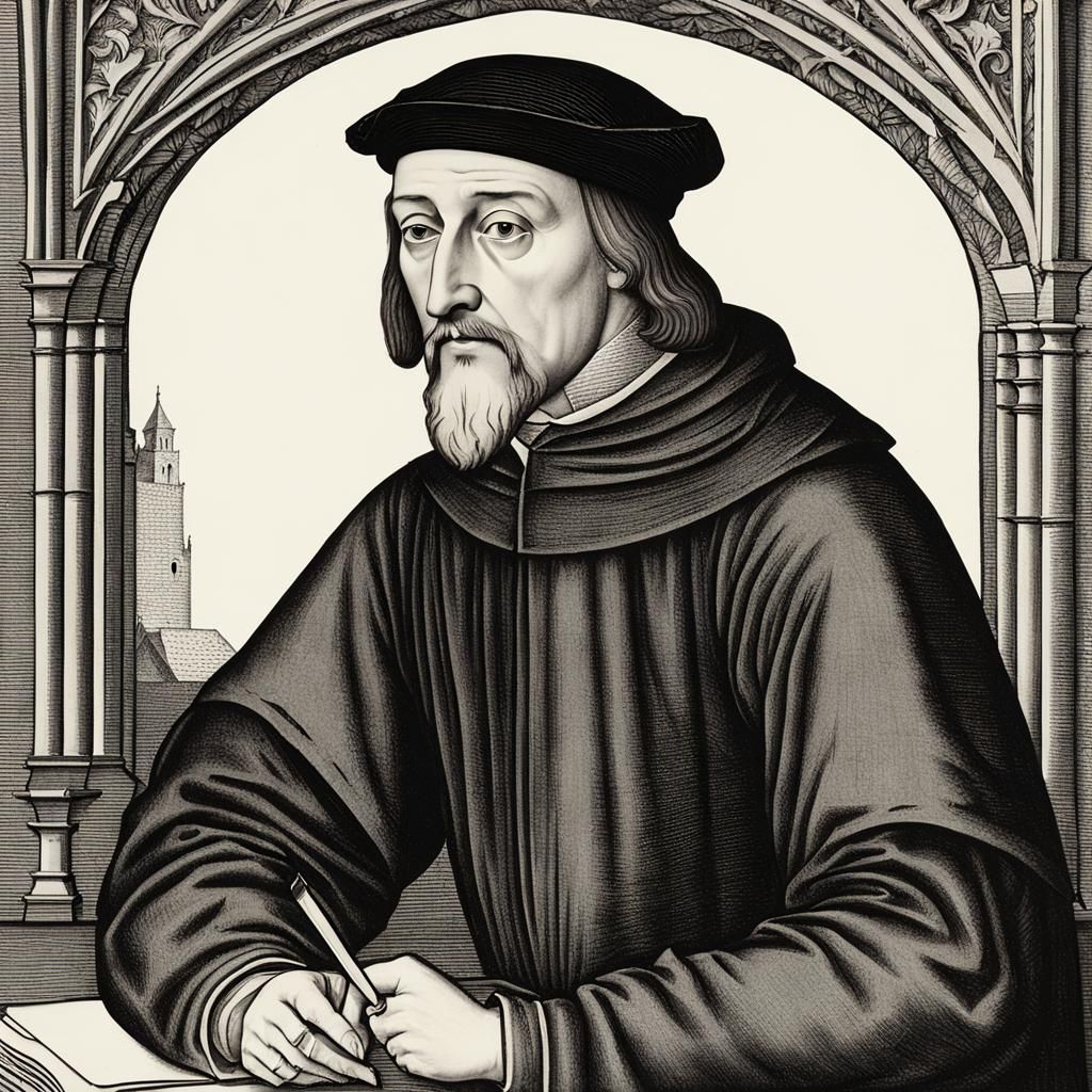 Portrait of Geoffrey Chaucer