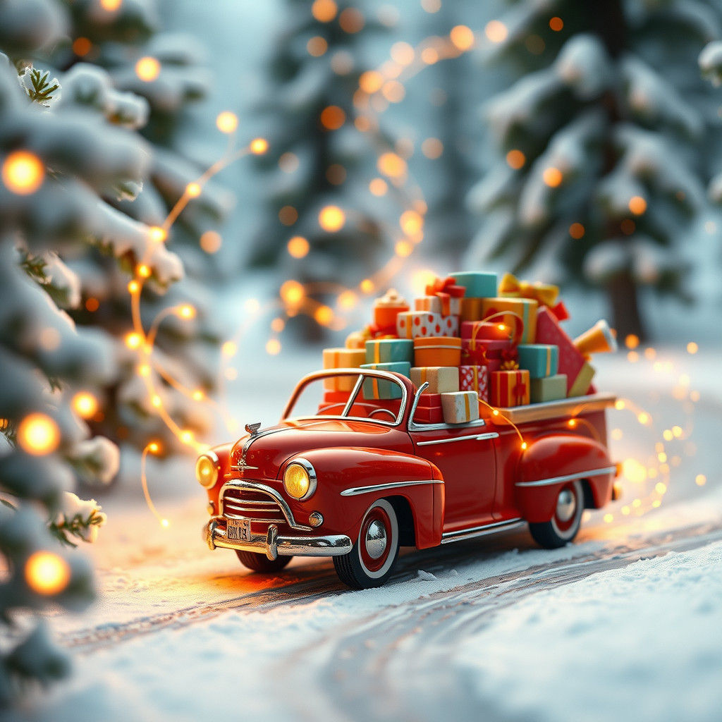 Miniature Winter Wonderland in Gurney Style