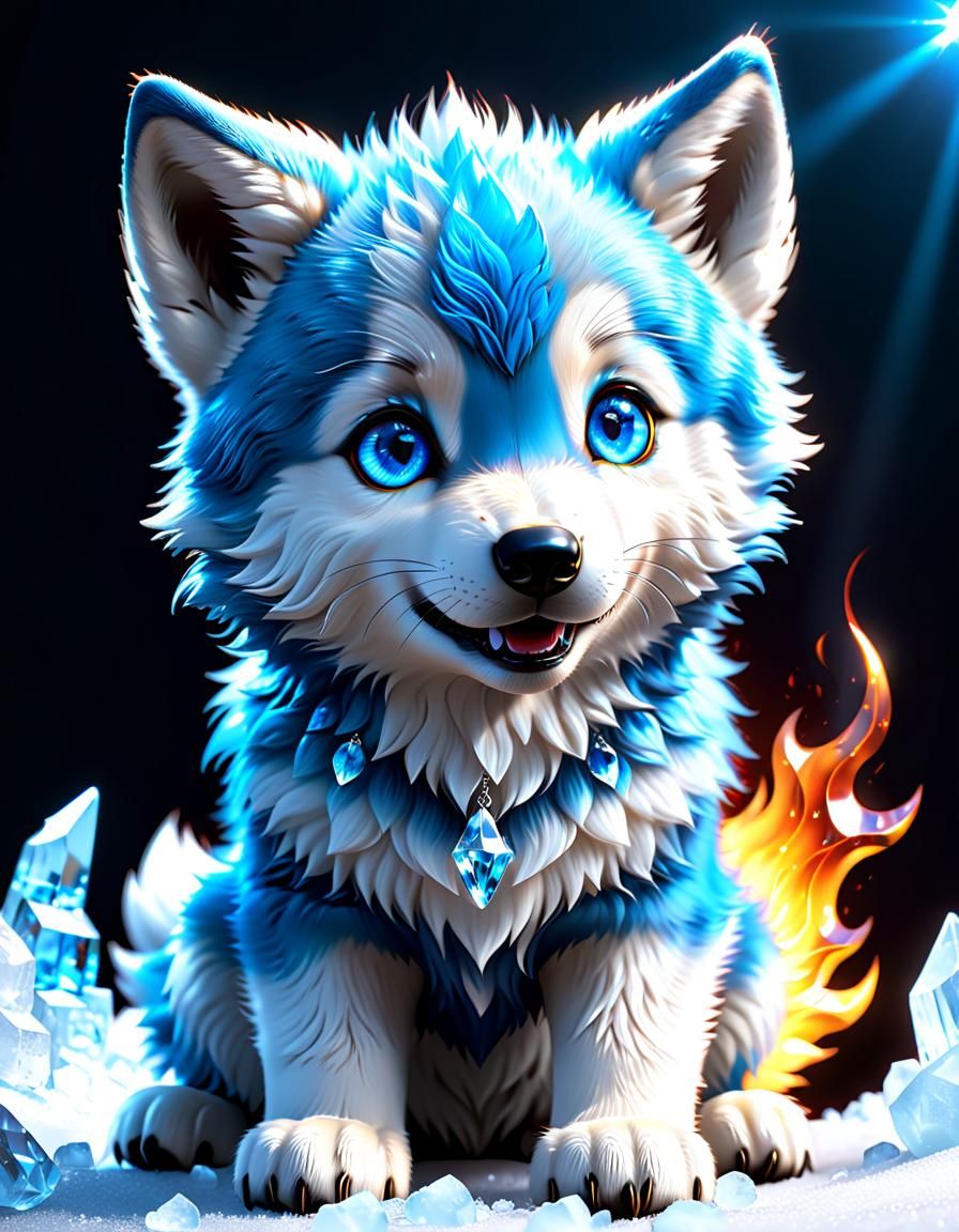 Crystal Wolf Cub