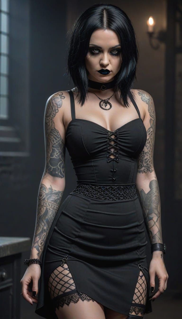 Goth beauty