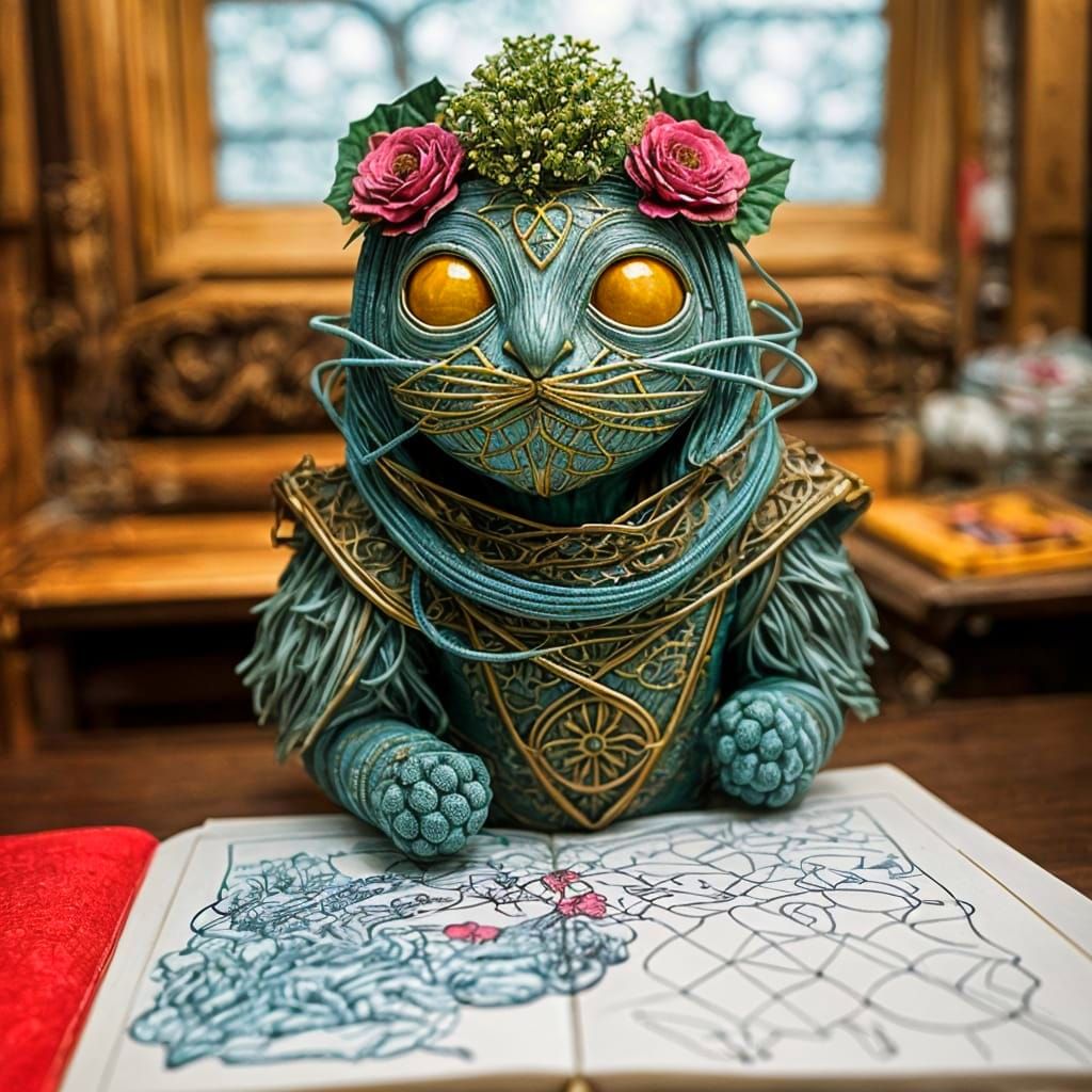 Odd Sketching By The Rose Statue Regent