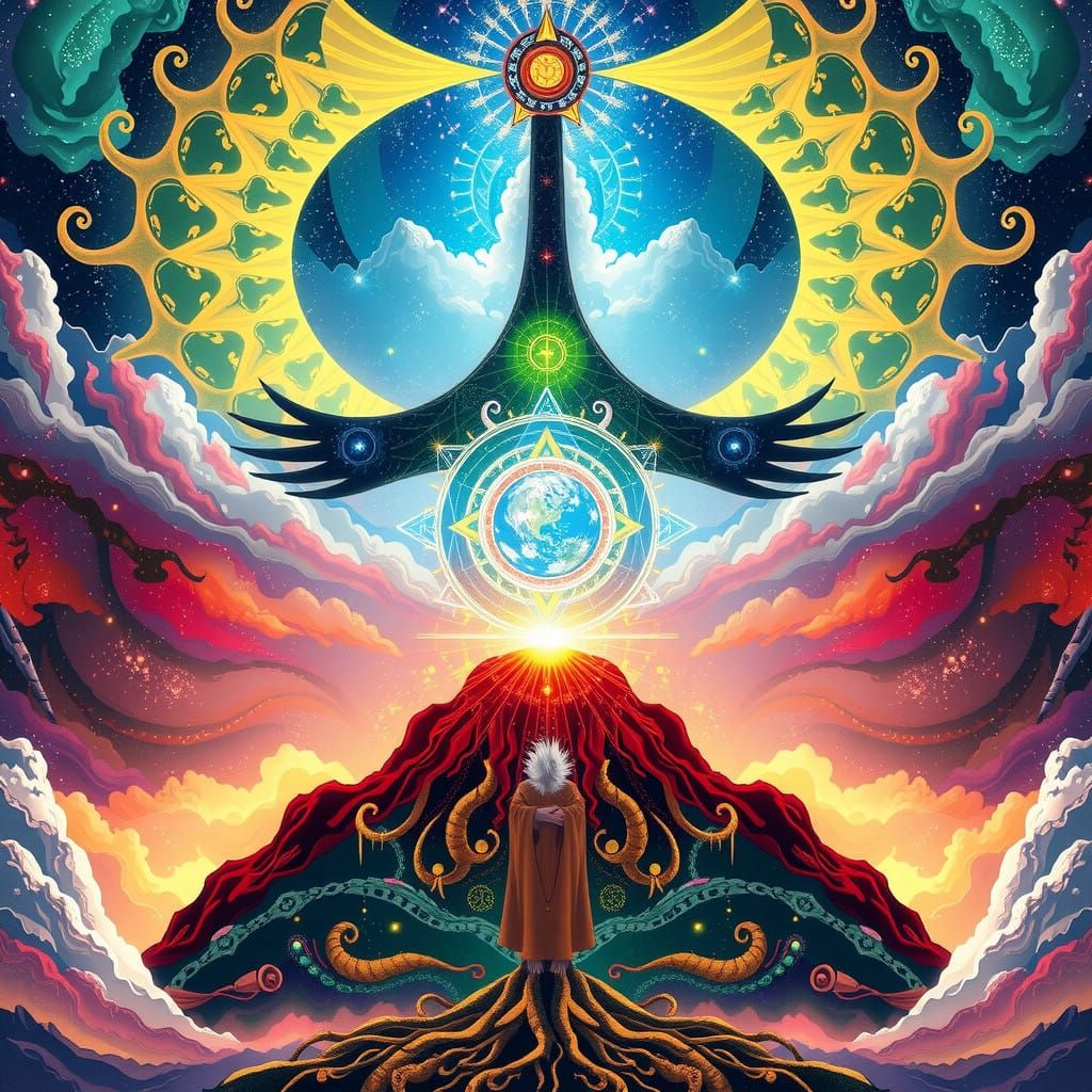 Multidimensional Axis in Cosmic Verse