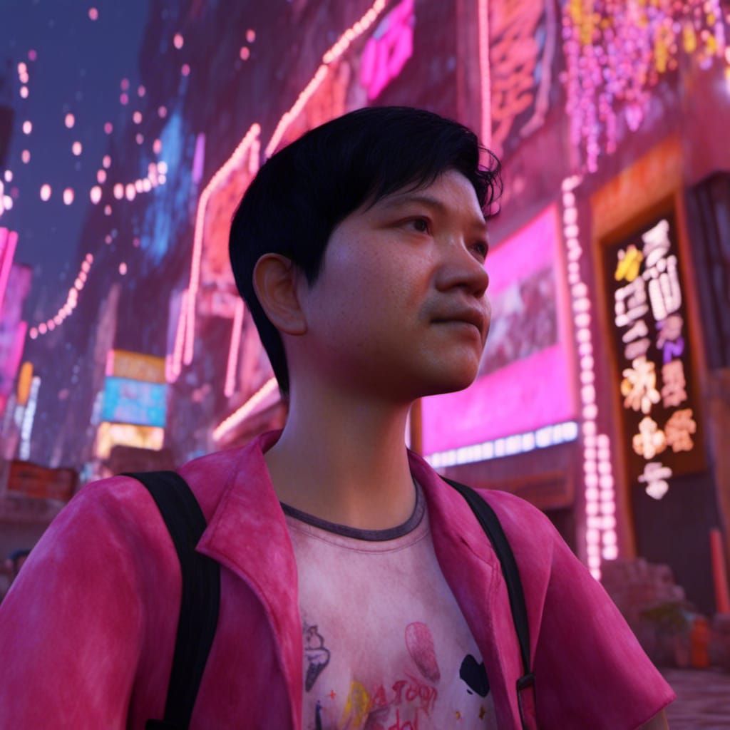 Fantastical New Year Celebration: Detailed Matte Painting