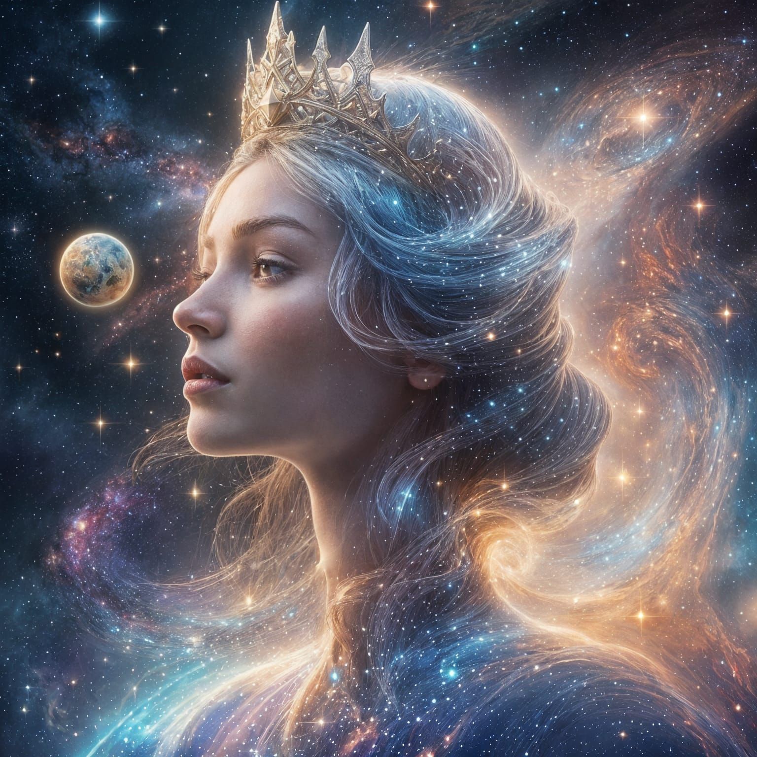 Cosmic Star Princess in Deep Space