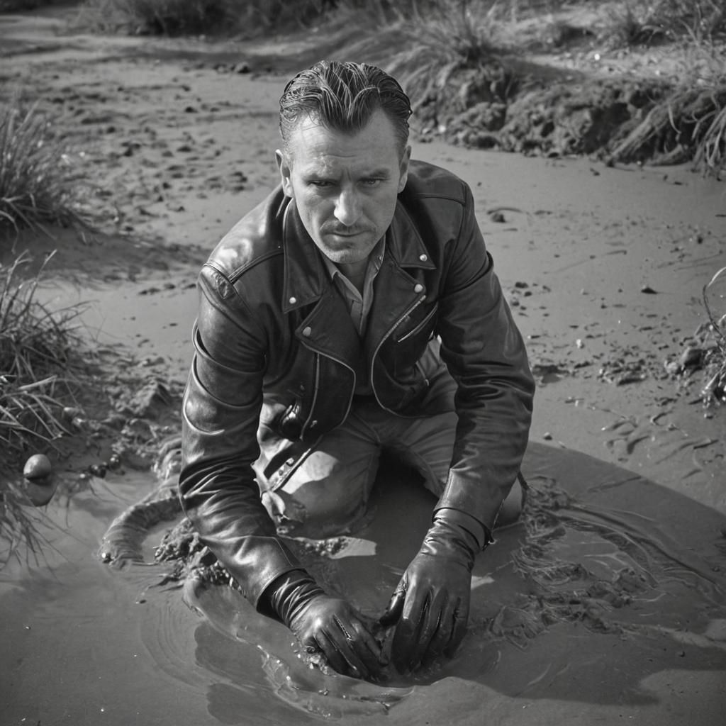 Film Noir: Leather Daddy Sinking in Quicksand