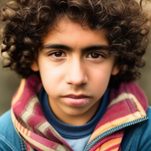 Hyperrealistic Portrait of a Mexican Man