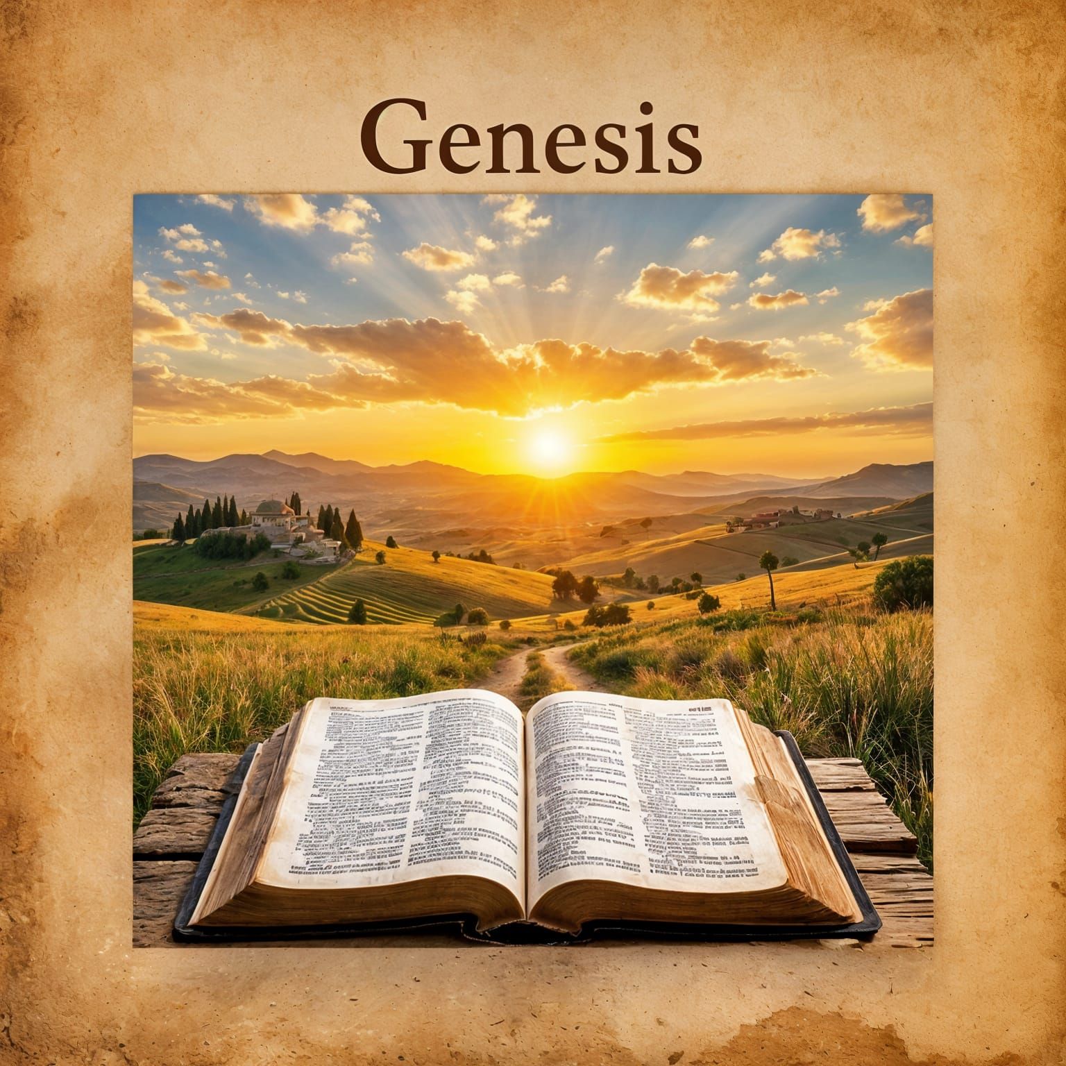 Genesis on Papyrus: A Biblical Landscape