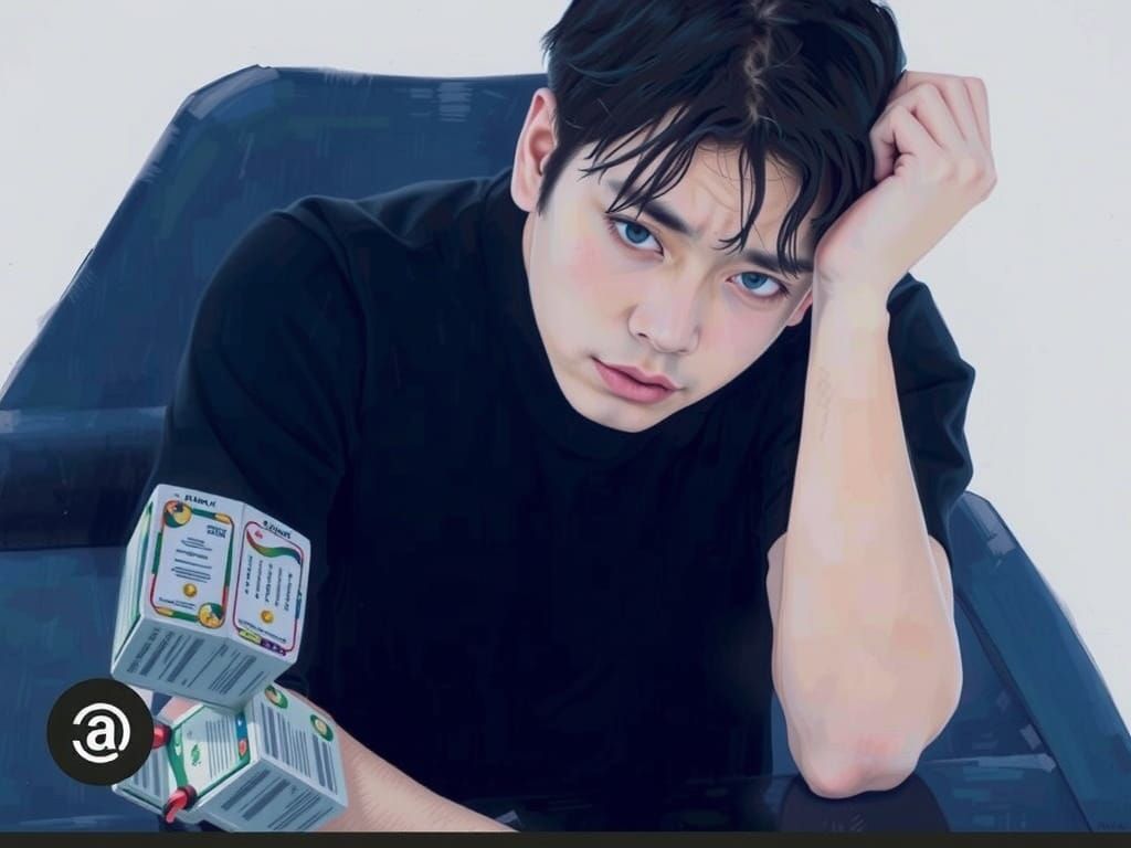 Student Overwhelmed and Distressed at Desk