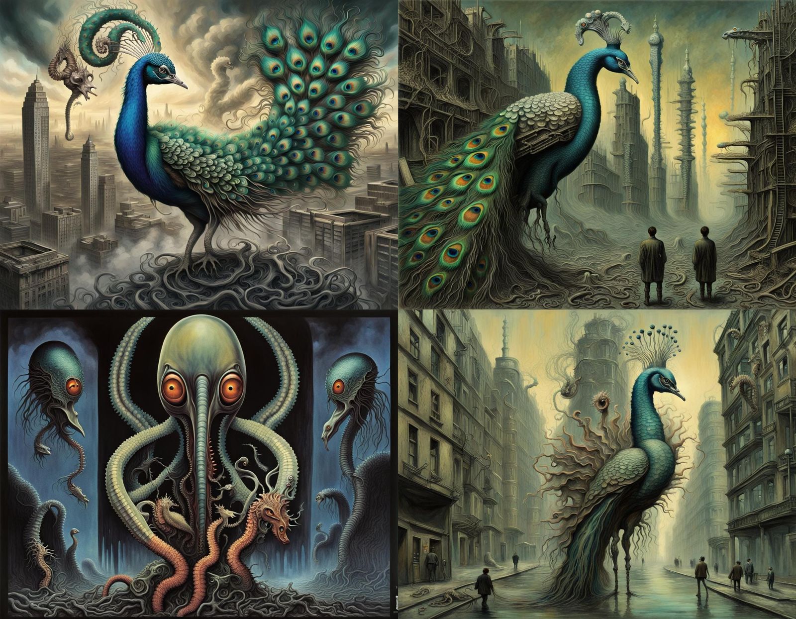 Surreal 1970s Movie Poster of Biological Disaster