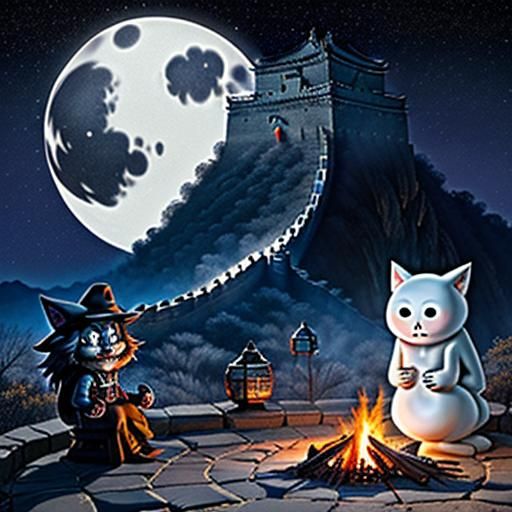 Manga Count chocolatula Wolfman Look Casper the unfriendly ghost  and his friend wendy the teen age witch Oriental spiri...