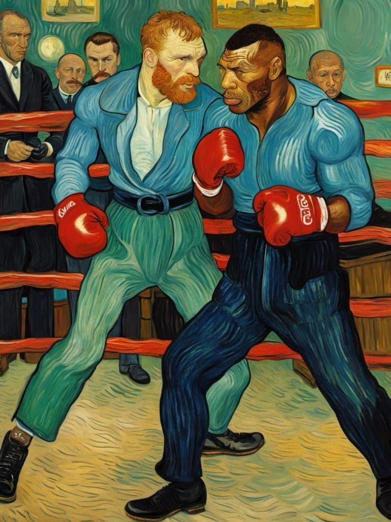 Professional Boxer Vincent Van Gogh vs Mike Tyson: “My Ear!”