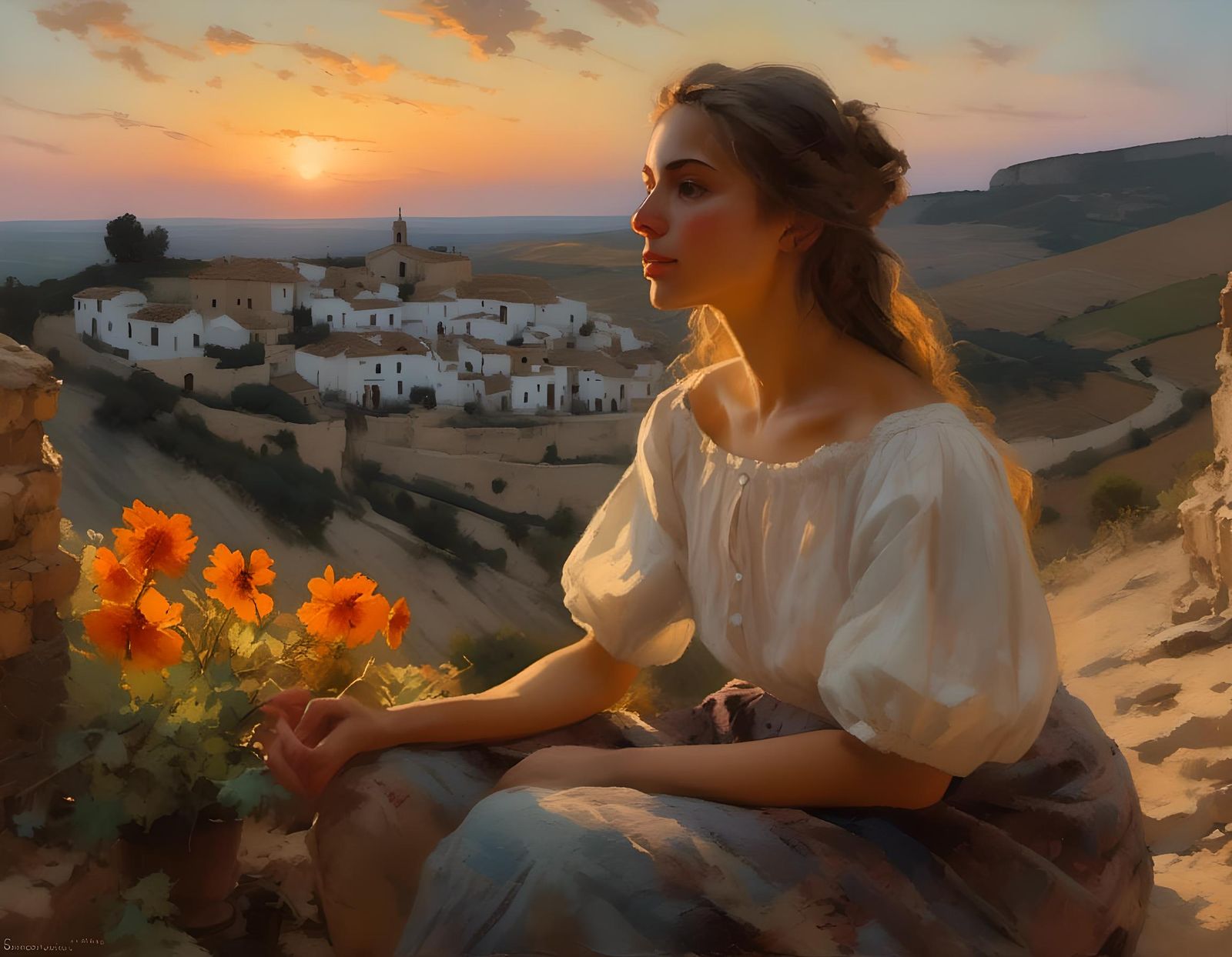 "Je suis si bien ici."...