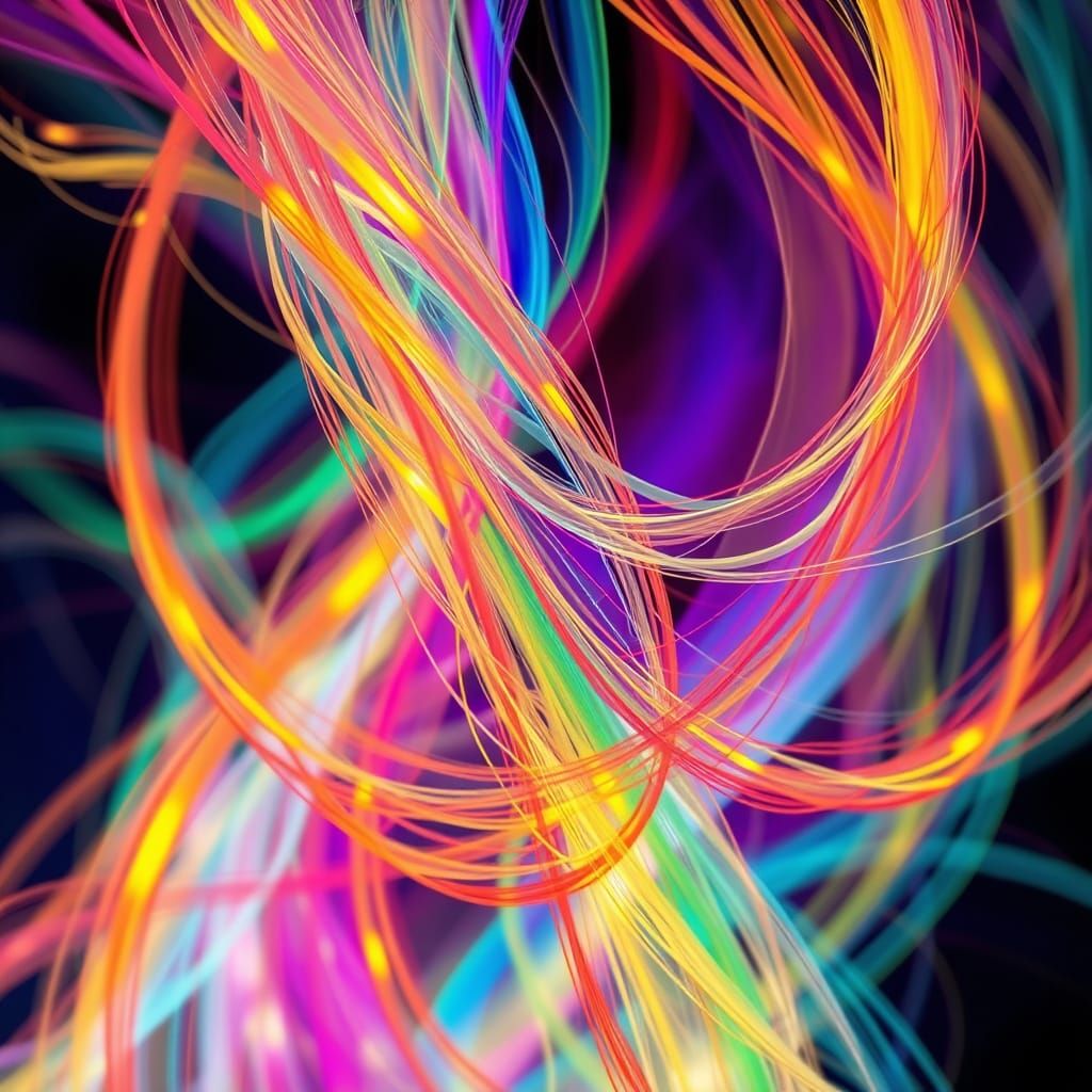 "pulsating threads of friendship"