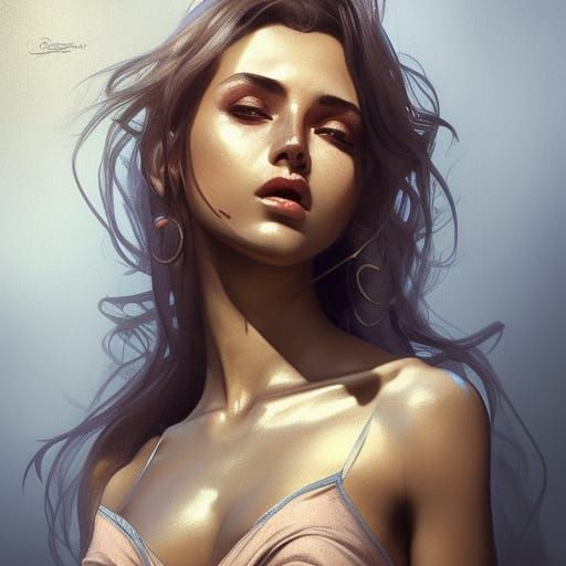 Detailed Portrait of Women in Crop Tops