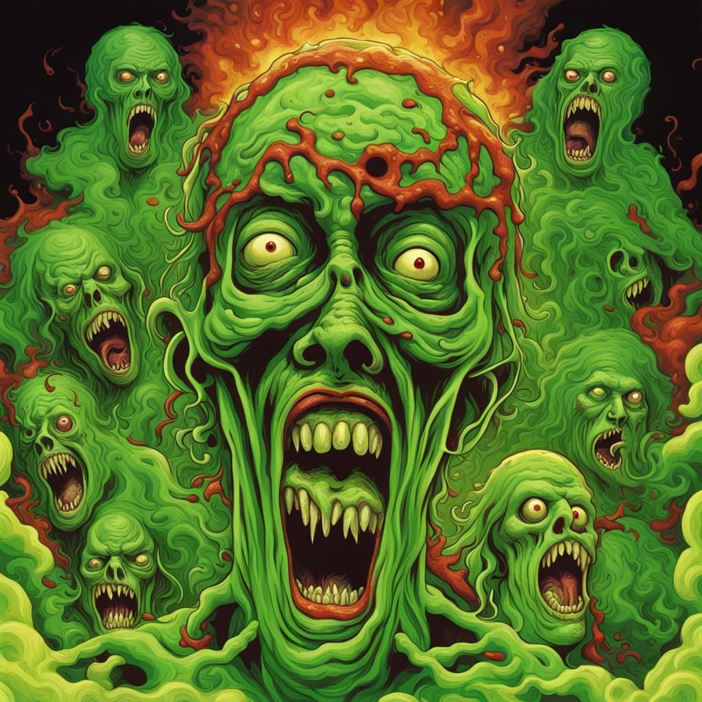 Hallucinogenic Horror Trip: A Descent into Madness